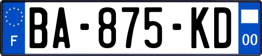 BA-875-KD