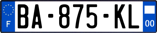 BA-875-KL