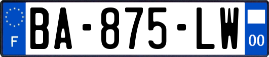 BA-875-LW