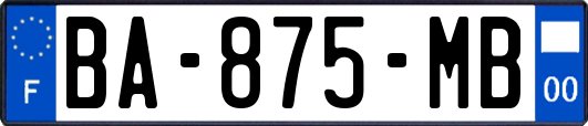 BA-875-MB