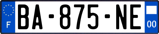 BA-875-NE