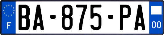 BA-875-PA
