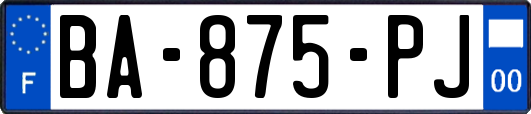 BA-875-PJ