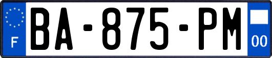 BA-875-PM