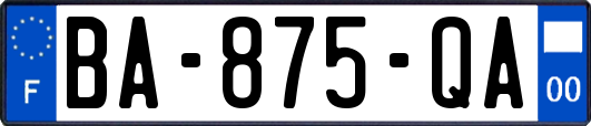 BA-875-QA