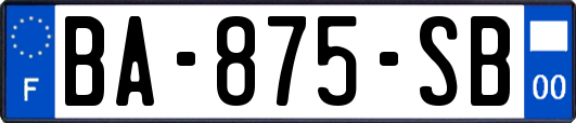 BA-875-SB