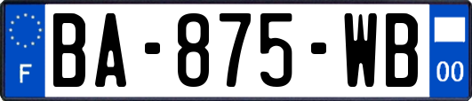 BA-875-WB