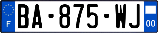 BA-875-WJ