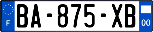 BA-875-XB