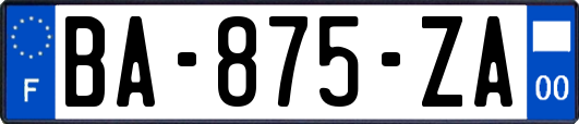 BA-875-ZA