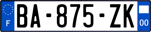 BA-875-ZK