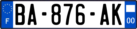 BA-876-AK