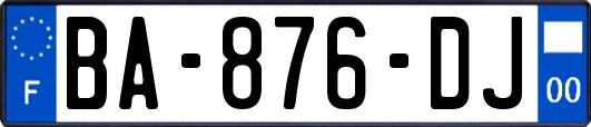 BA-876-DJ