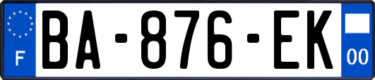 BA-876-EK