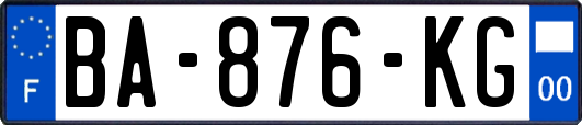 BA-876-KG