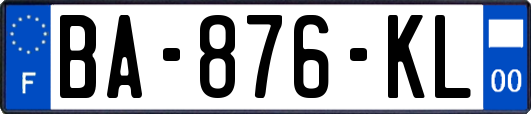 BA-876-KL