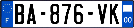 BA-876-VK