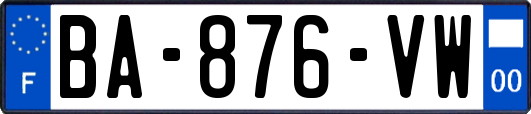 BA-876-VW