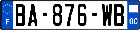 BA-876-WB