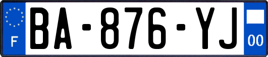 BA-876-YJ