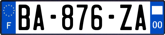 BA-876-ZA