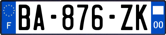 BA-876-ZK