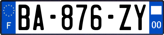 BA-876-ZY