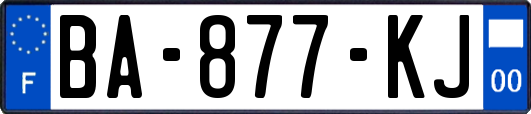 BA-877-KJ