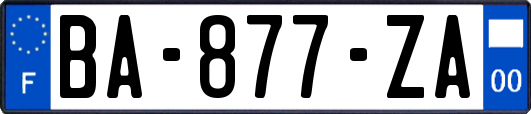 BA-877-ZA