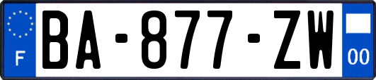 BA-877-ZW