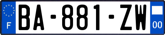 BA-881-ZW