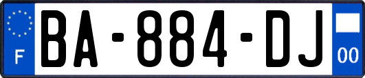 BA-884-DJ