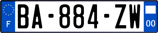 BA-884-ZW