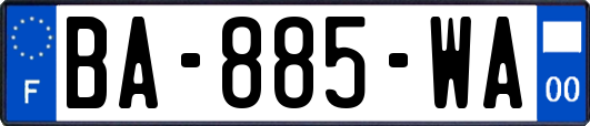 BA-885-WA