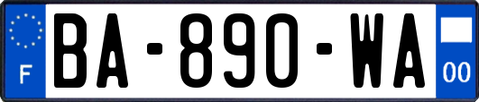 BA-890-WA