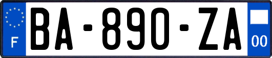 BA-890-ZA