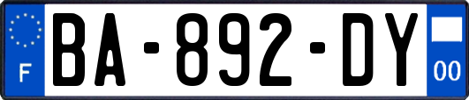 BA-892-DY