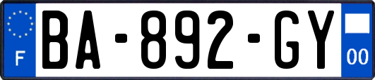 BA-892-GY