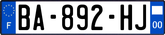 BA-892-HJ