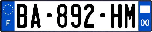 BA-892-HM