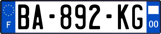 BA-892-KG