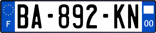 BA-892-KN