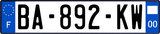 BA-892-KW