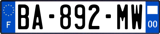 BA-892-MW