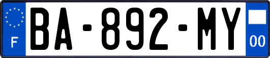 BA-892-MY