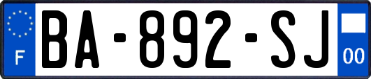 BA-892-SJ
