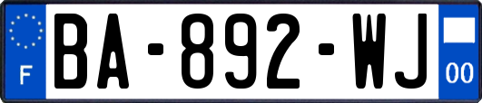BA-892-WJ