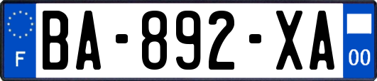 BA-892-XA