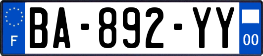 BA-892-YY