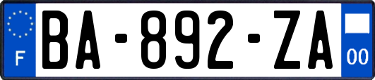 BA-892-ZA